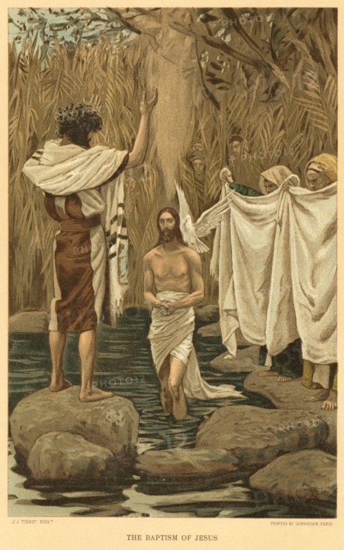 Baptism of Jesus by John the Baptist