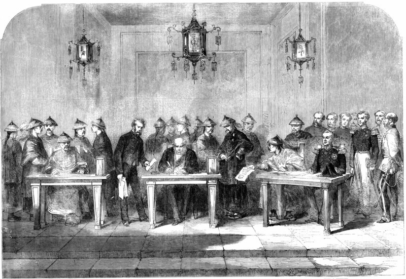 Second Opium War. Treaty of Tainjin