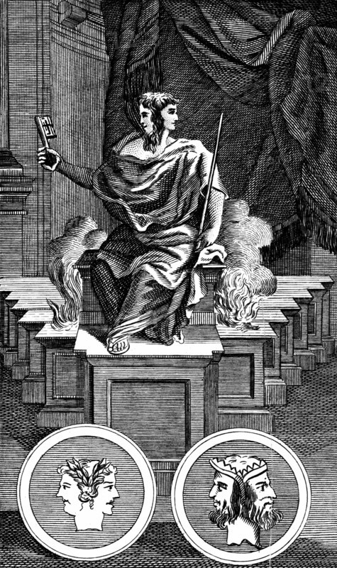 Janus Two-faced Roman god