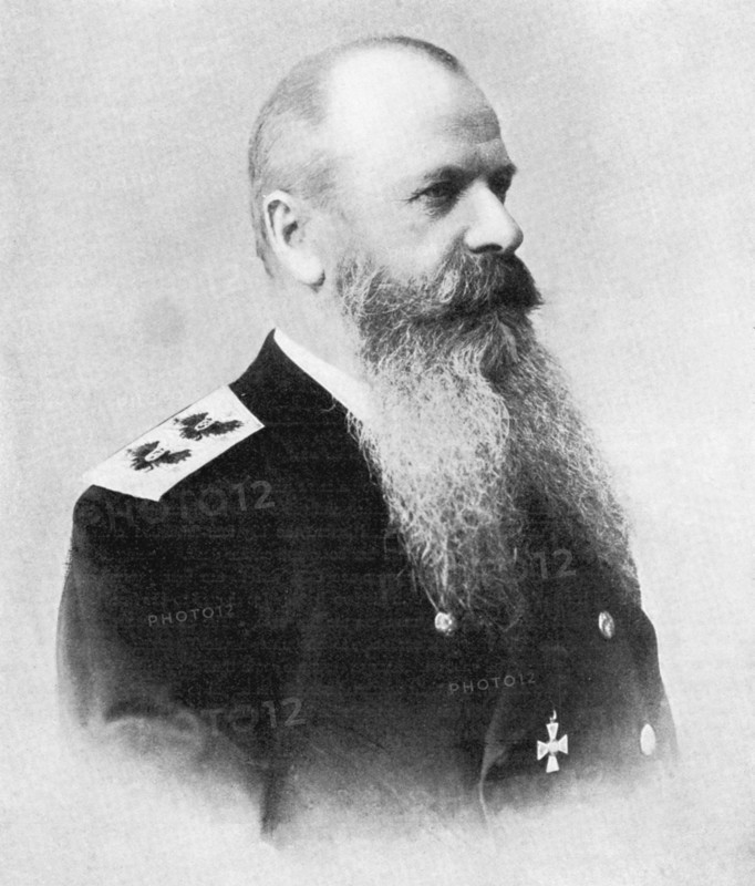Portrait de Stepan Osipovich Makarov ou Makharoff (1849-1904)