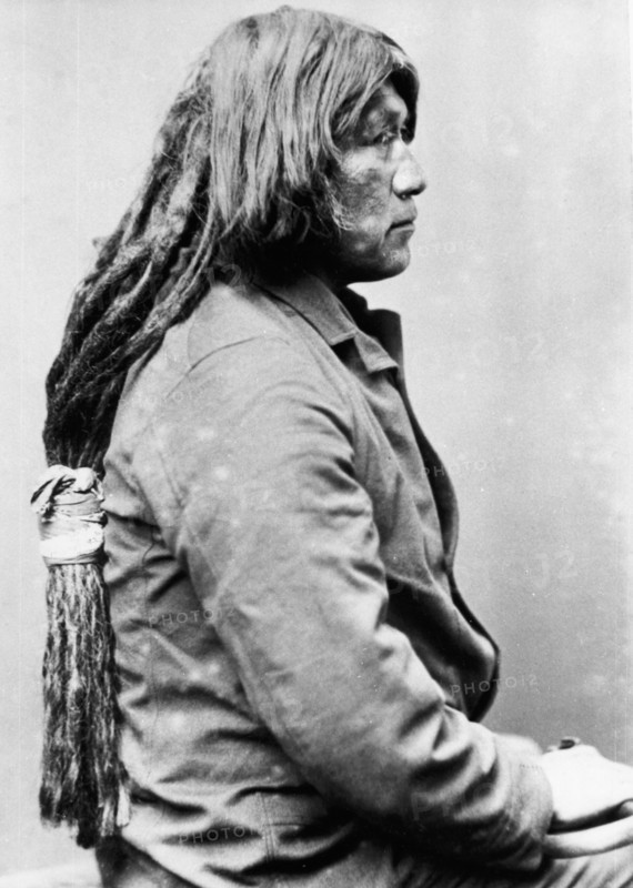 Photograph showing Miguel, Chief of the Yuma Indians