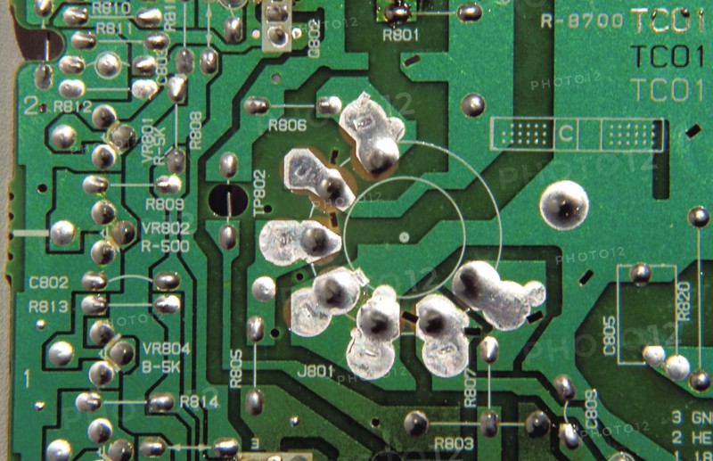 Circuit Board from a 1996 electronic device