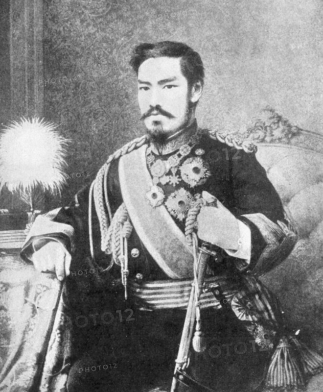 Mutsuhito (1852-1912) Empereur du japon à partir de 1867.
