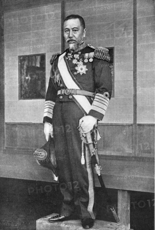 Heiachiro Togo (1847-1934) Capitaine japonais