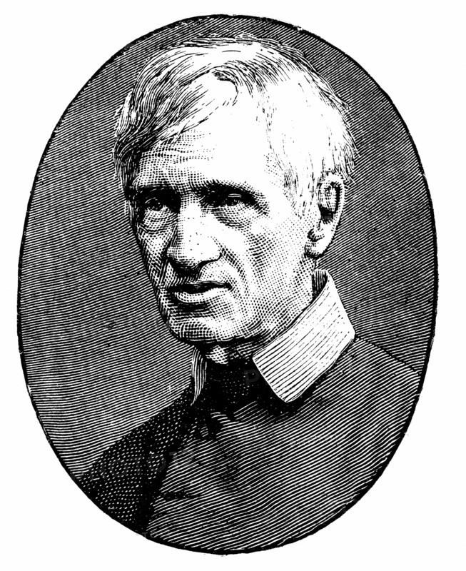 Gravure représentant John Henry Newman