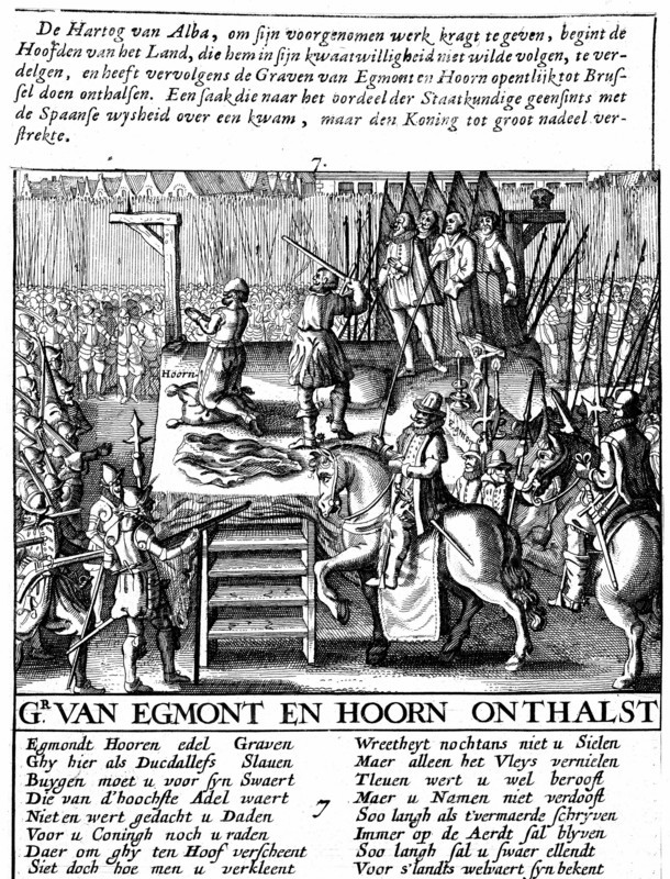 Decapitation of Count Egmont and Hoorn