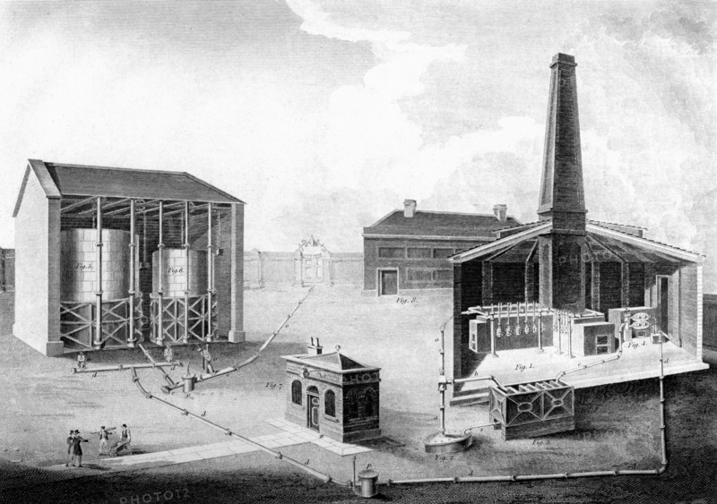 Gas works