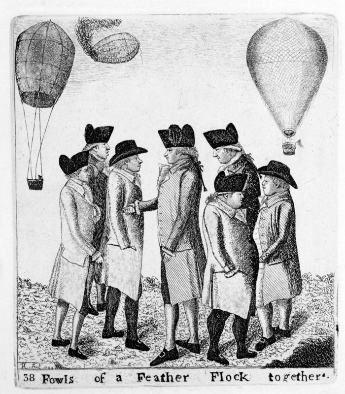 A Group of Aeronauts