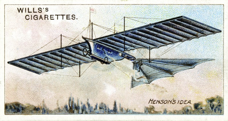 La machine aerienne a vapeur de William Henson (1805-1888) de 1843