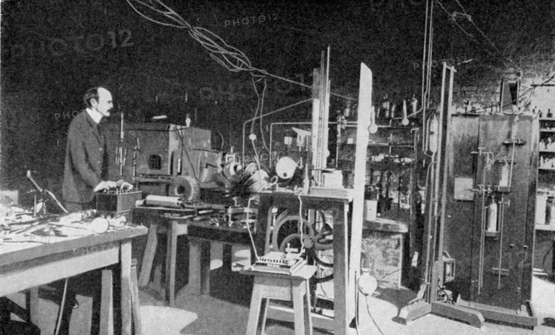 Joseph John Thompson in the Cavendish Laboratory