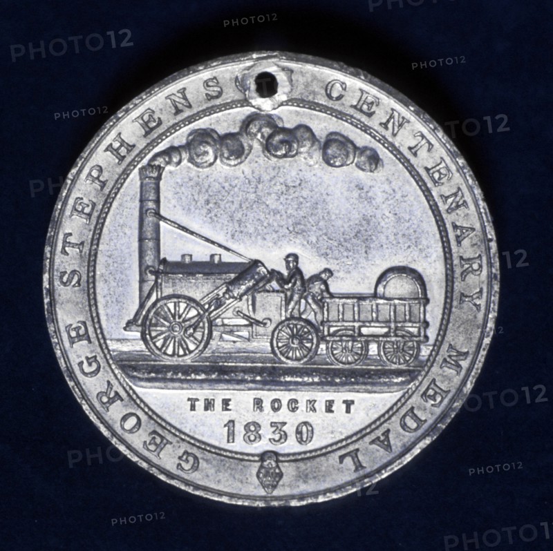 George Stephenson  (1781-1848) English railway engineer