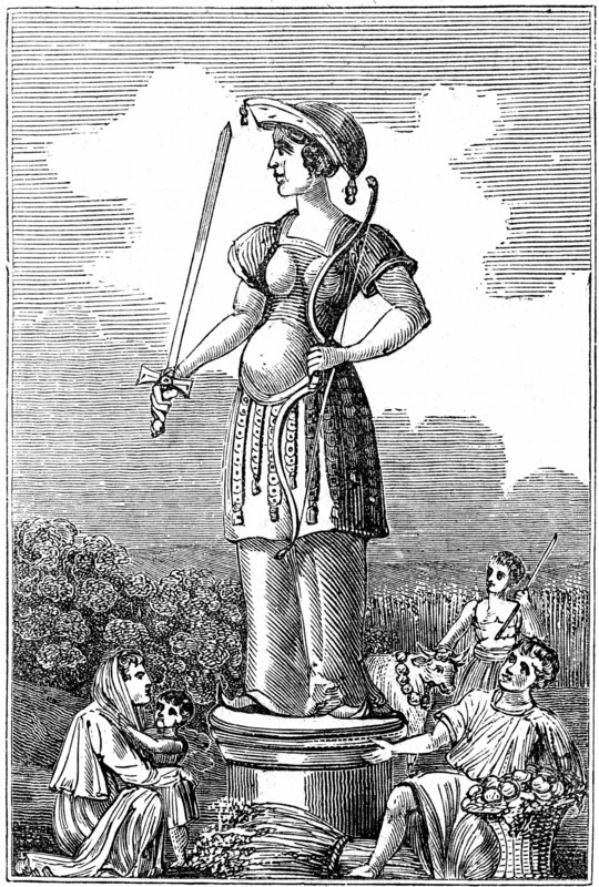 Freya, deesse de la fertilite-fecondite