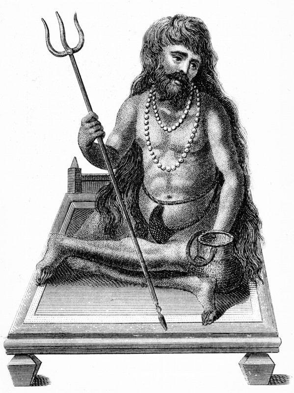 Yogi meditant