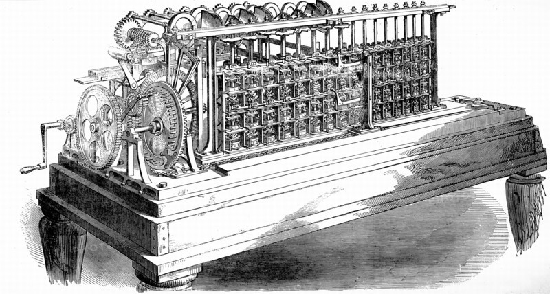 George and Edward Scheutz's calculating machine