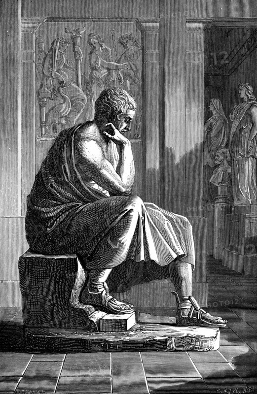 Greek philosopher Aristotle