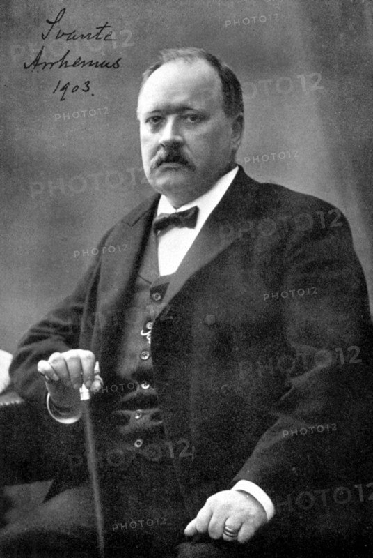 Portrait de Svante Arrhenius