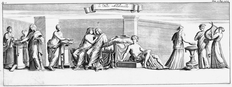 Roman marriage ceremony