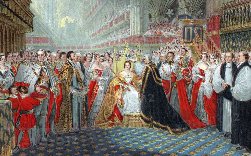 Queen Victoria (1819-1901) queen of United Kingdom from 1837, Empress of India from 1876, crowned in 1838
