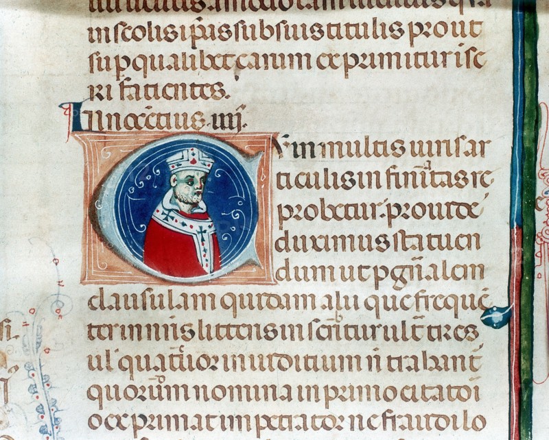 Pope Innocent IV (1243-1254) born Sinibaldo Fieschi