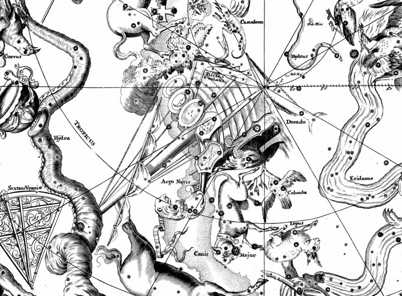 John Gabriel Doppelmaier, Constellation du Navire Argo