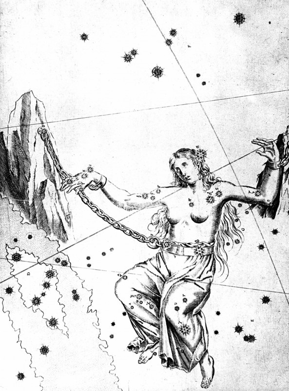Johann Bayer, Constellation d'Andromède