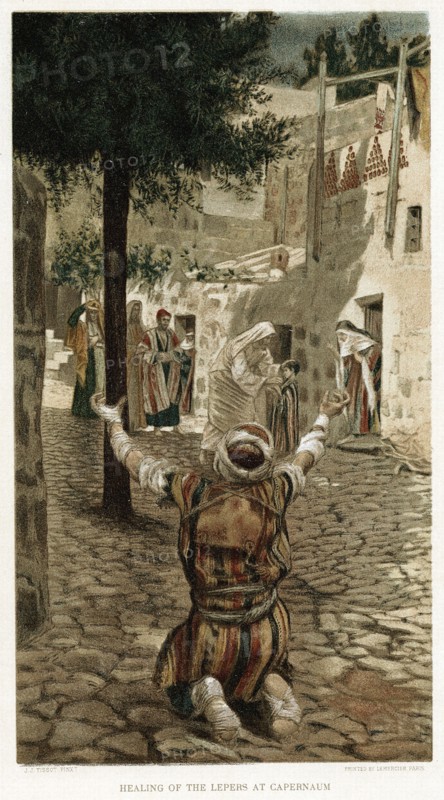 Jacques-Joseph Tissot, Christ guérissant les lépreux à Capharnaüm