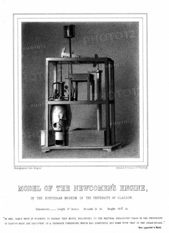 Machine à vapeur de Thomas Newcomen