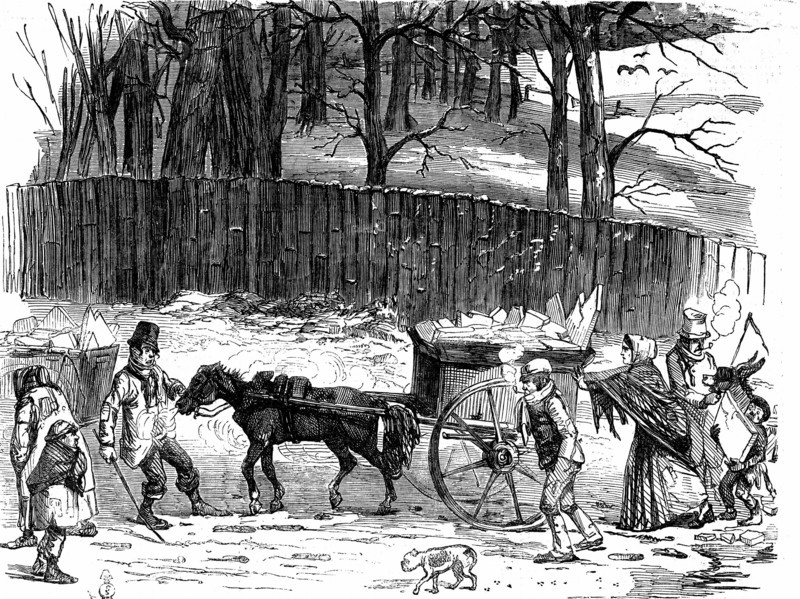 London ice carts