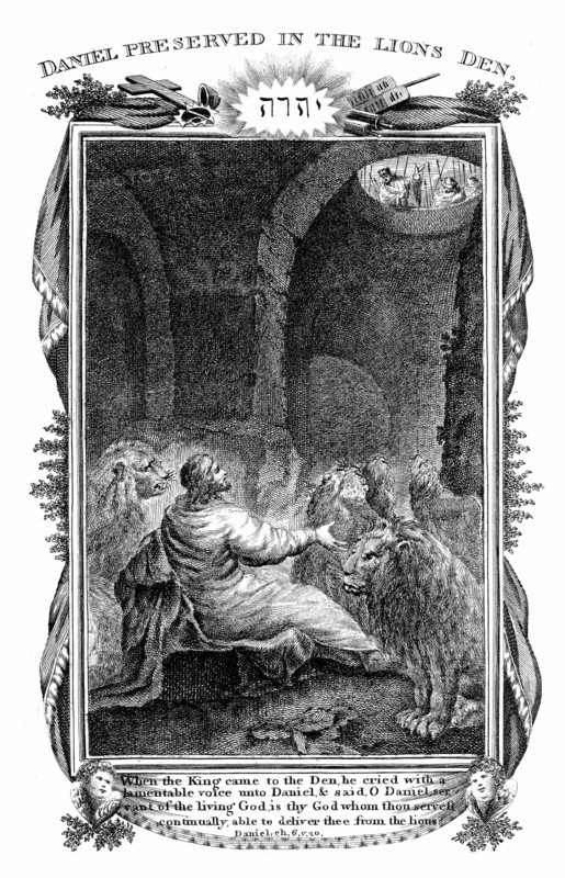 Daniel into the Lions' Den
