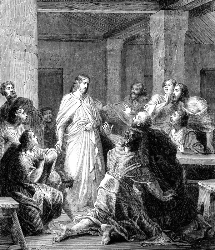 Jésus Christ Apparaît à ses Disciples Après sa Résurrection