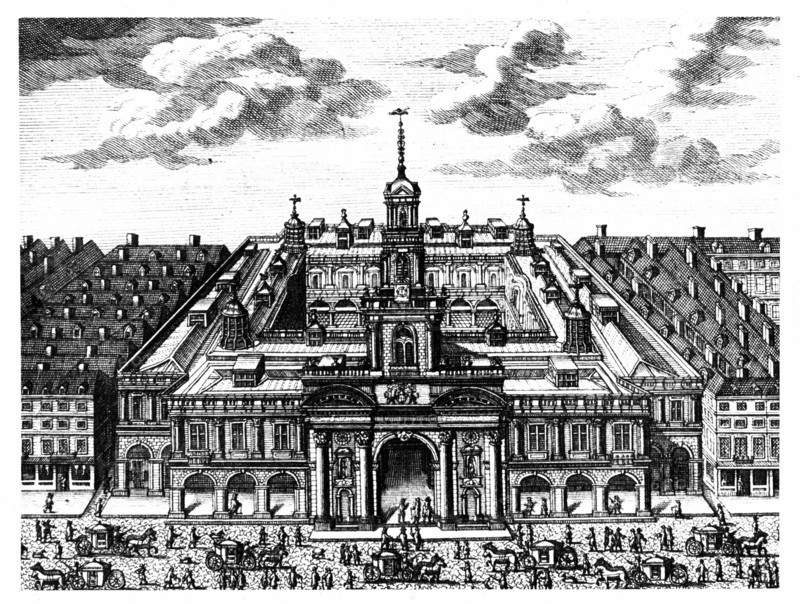The second Royal Exchange, London