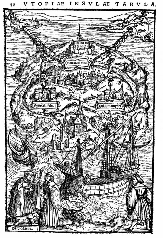 Plan of the island of Utopia