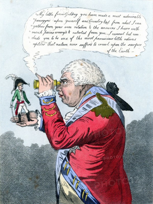 King George III and Napoleon