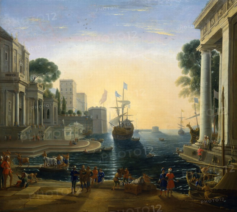 Lorrain, Odysseus returns Chryseis to her father