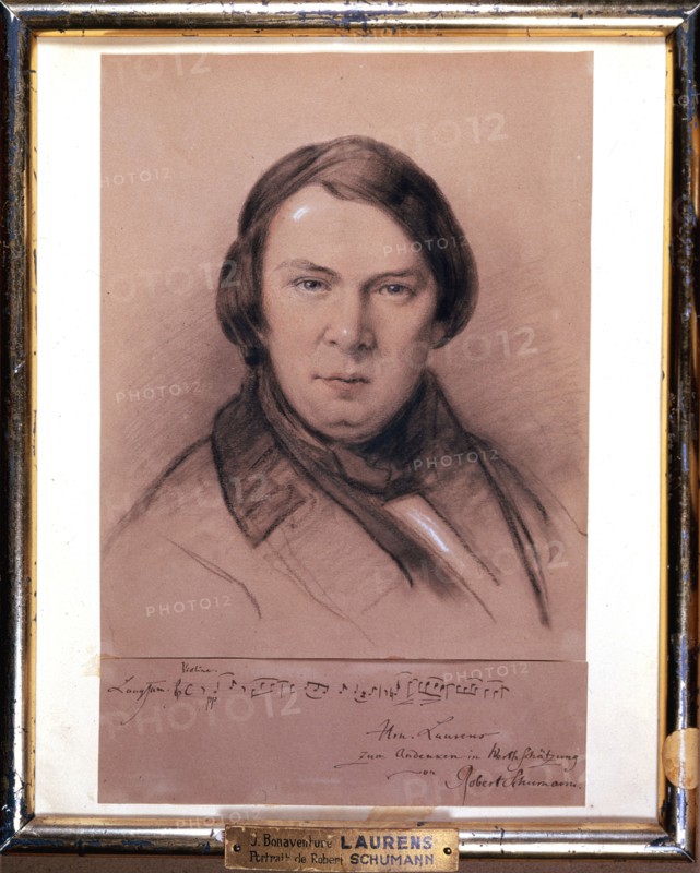 Portrait of Robert Schumann