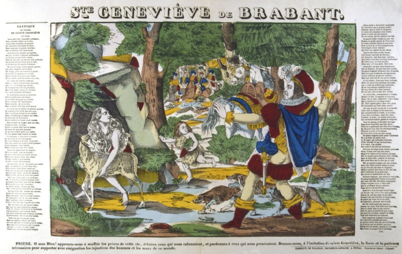 St Genevieve of Brabant, 8th century