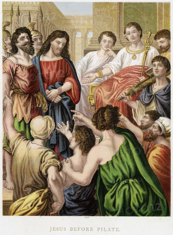 Jesus before Pilate