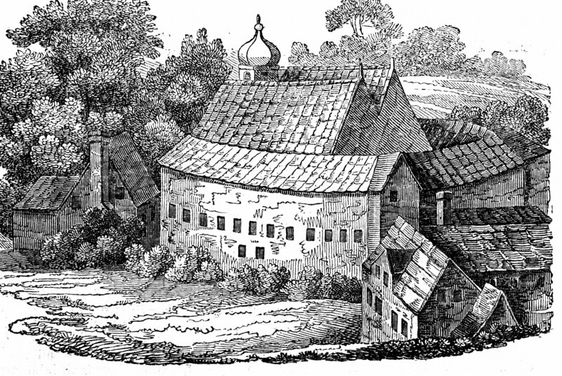 Bear Garden, Southwark, London in 1648, showing it after third rebuild