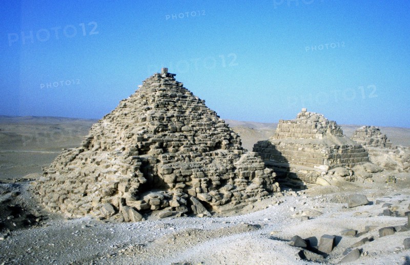Small pyramids at Giza