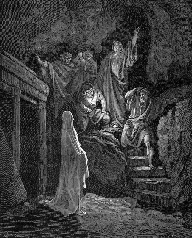 Jesus raising Lazarus from his tomb