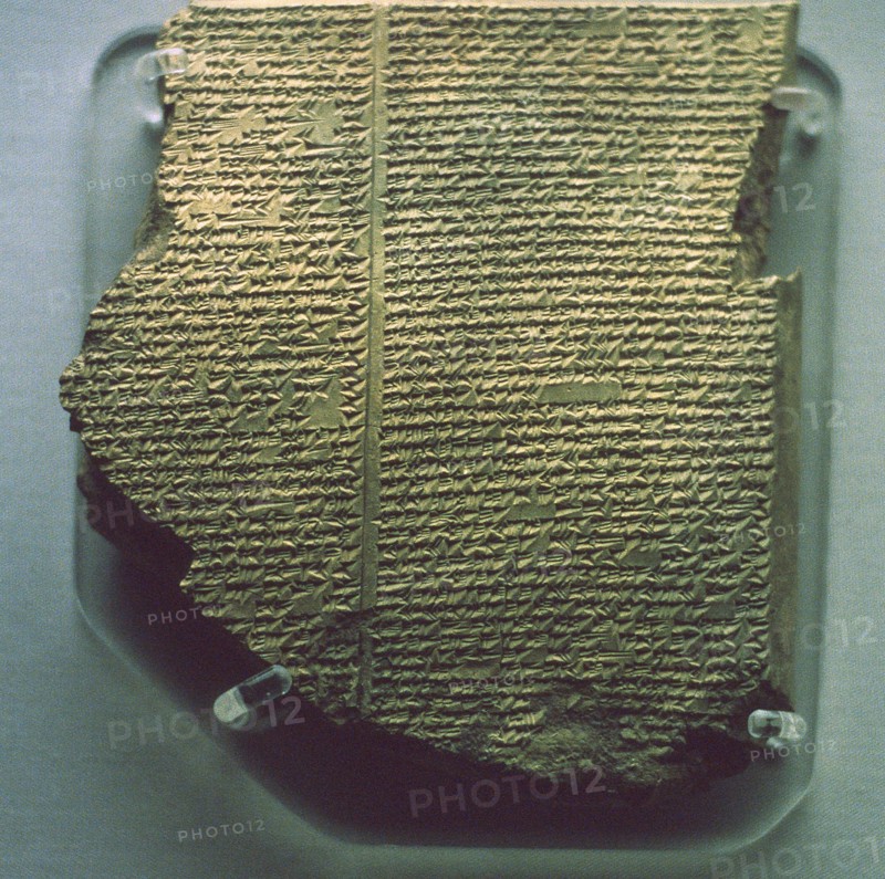 Cuneiform tablet with Gilgamesh Flood Epic