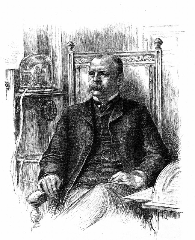 J Edward Simmons, President of the New York Stock Exchange