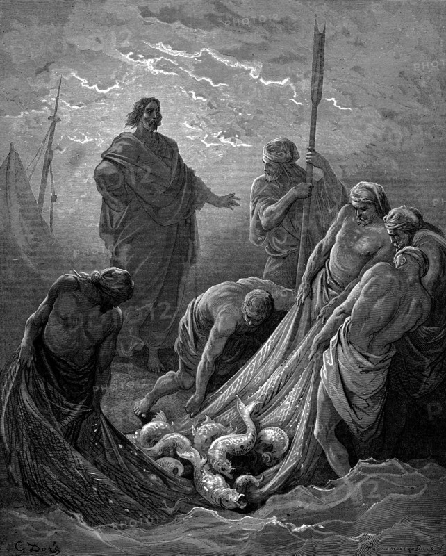 The miraculous draught of fishes