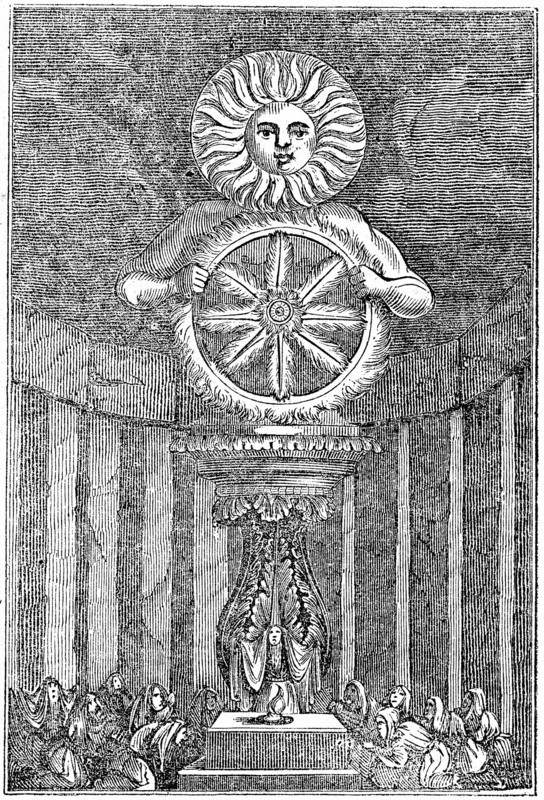 Saxon idol of the Sun