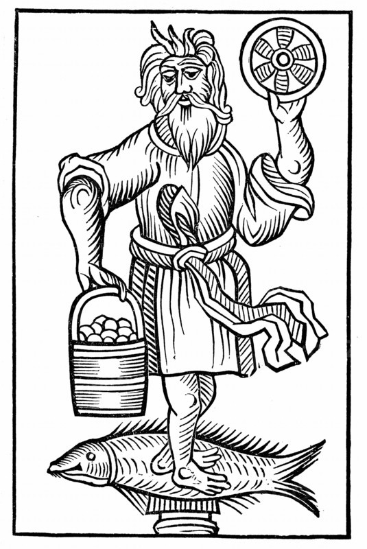 Saxon god Crodon