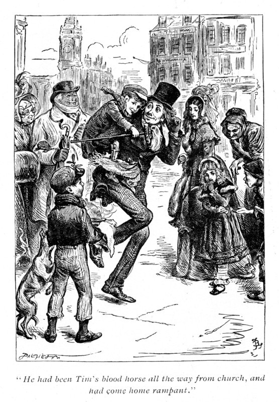 Illustration for "A Christmas Carol" Charles Dickens