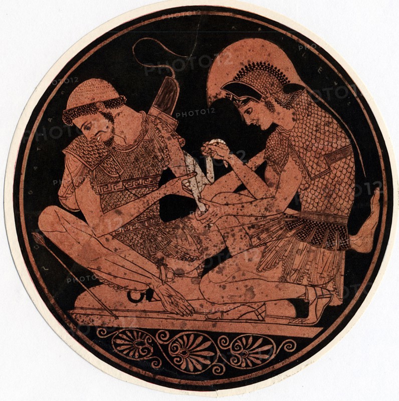 Achille, héros du poème homérique "L'Iliade"