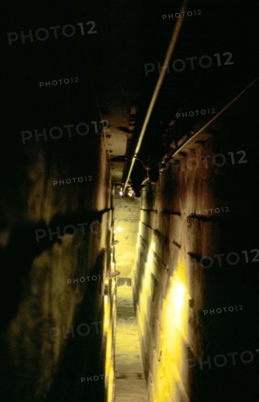 Passage inside the Great Pyramid at Giza