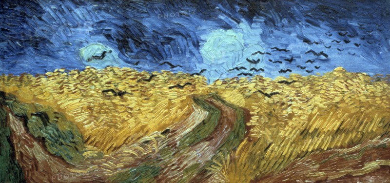 Van Gogh, Wheat Field with Crows