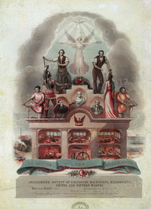 Trade Union Scroll